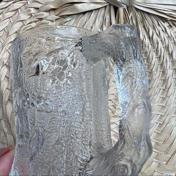 The Flintstones Treemendous Mug rocdonalds 1993 McDonald’s clear frosted mug - Picture 7 of 16